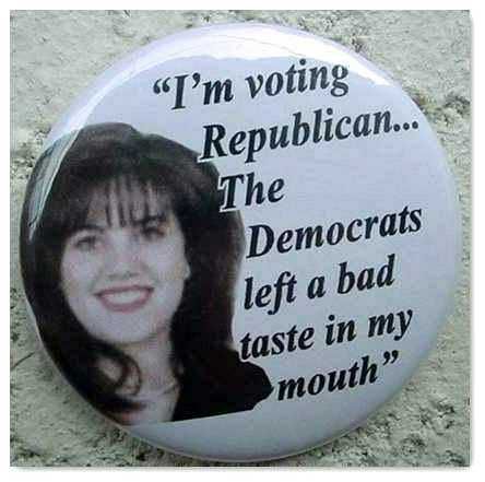 I'm voting Republican. The Democrats left a bad taste in my mouth.