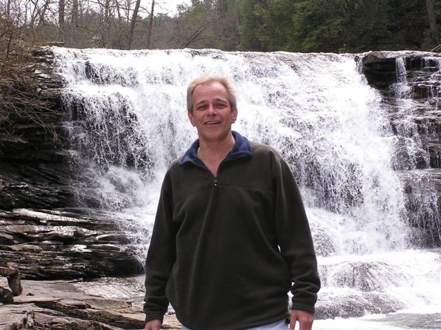 Ted Evan Stewart in Fall Creek Falls State Park, TN