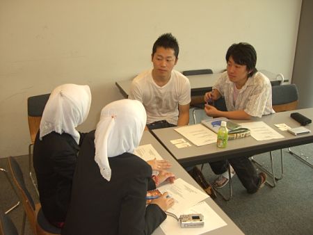 Visiting students from Universiti Teknologi Malaysia